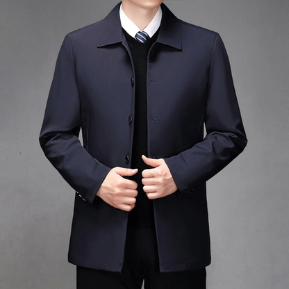 Alden Men's Casual Jacket Lightweight Button Front