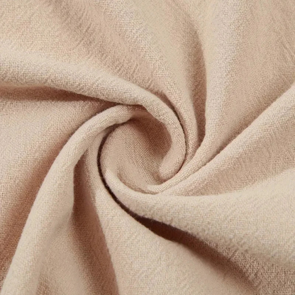 Men's Linen Polo Pants Set Lightweight Casual Beige