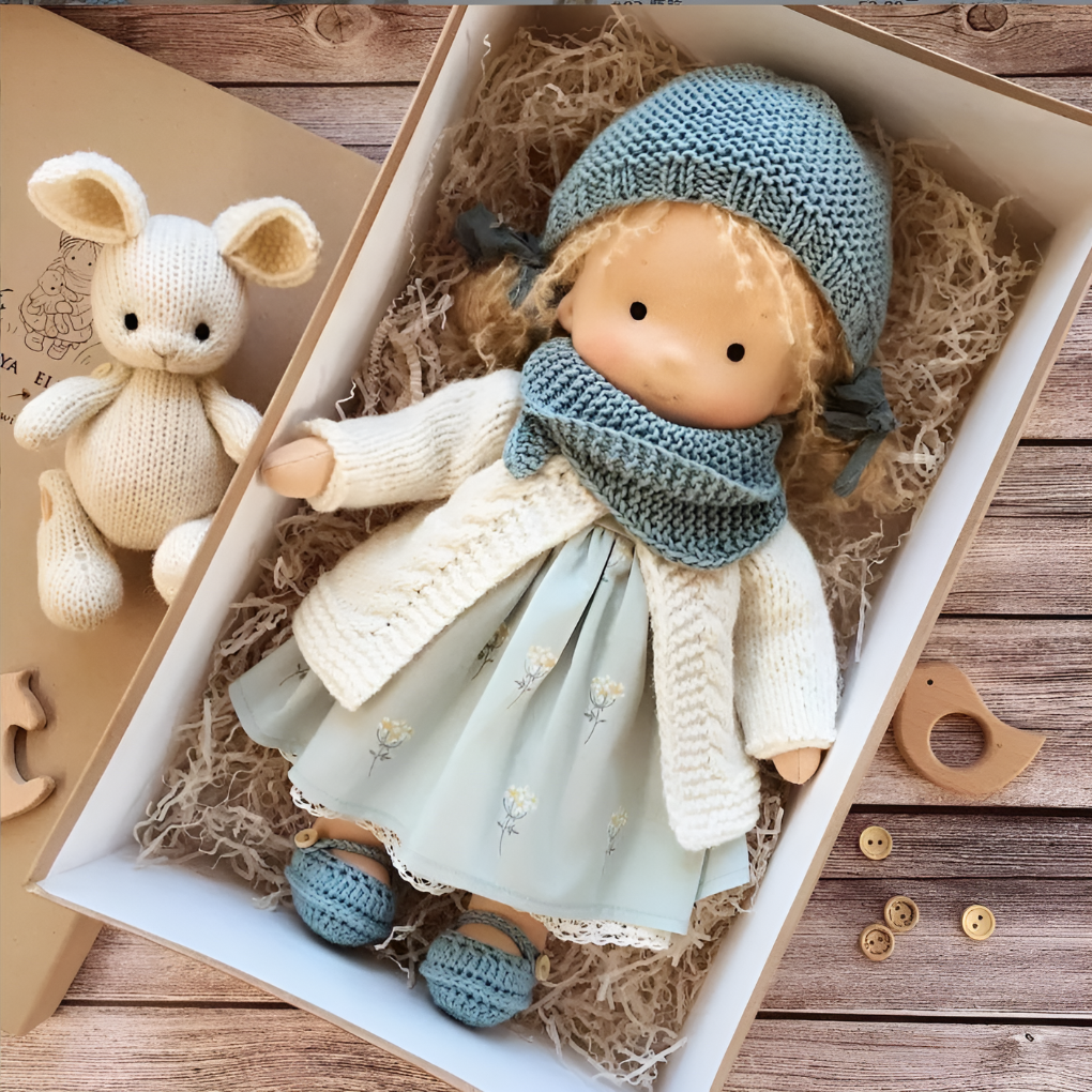 Waldorf Cuddly Doll Handmade