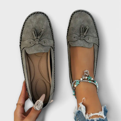 Comfortable Womens Summer Flat Tassel Loafers