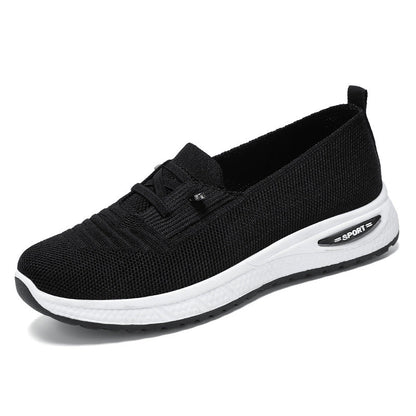 Comfortable Women's Walking Shoes with Arch Support and Mesh Upper