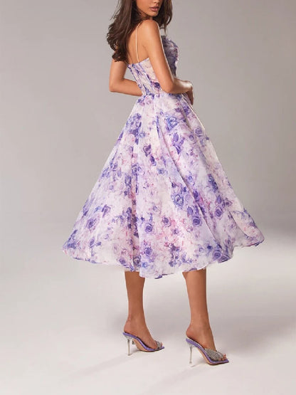 Knee Length Women's Party Dress