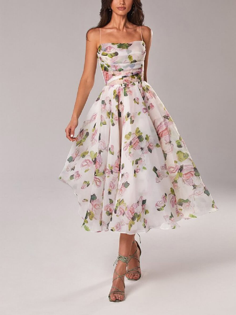 Knee Length Women's Party Dress - VibreMode