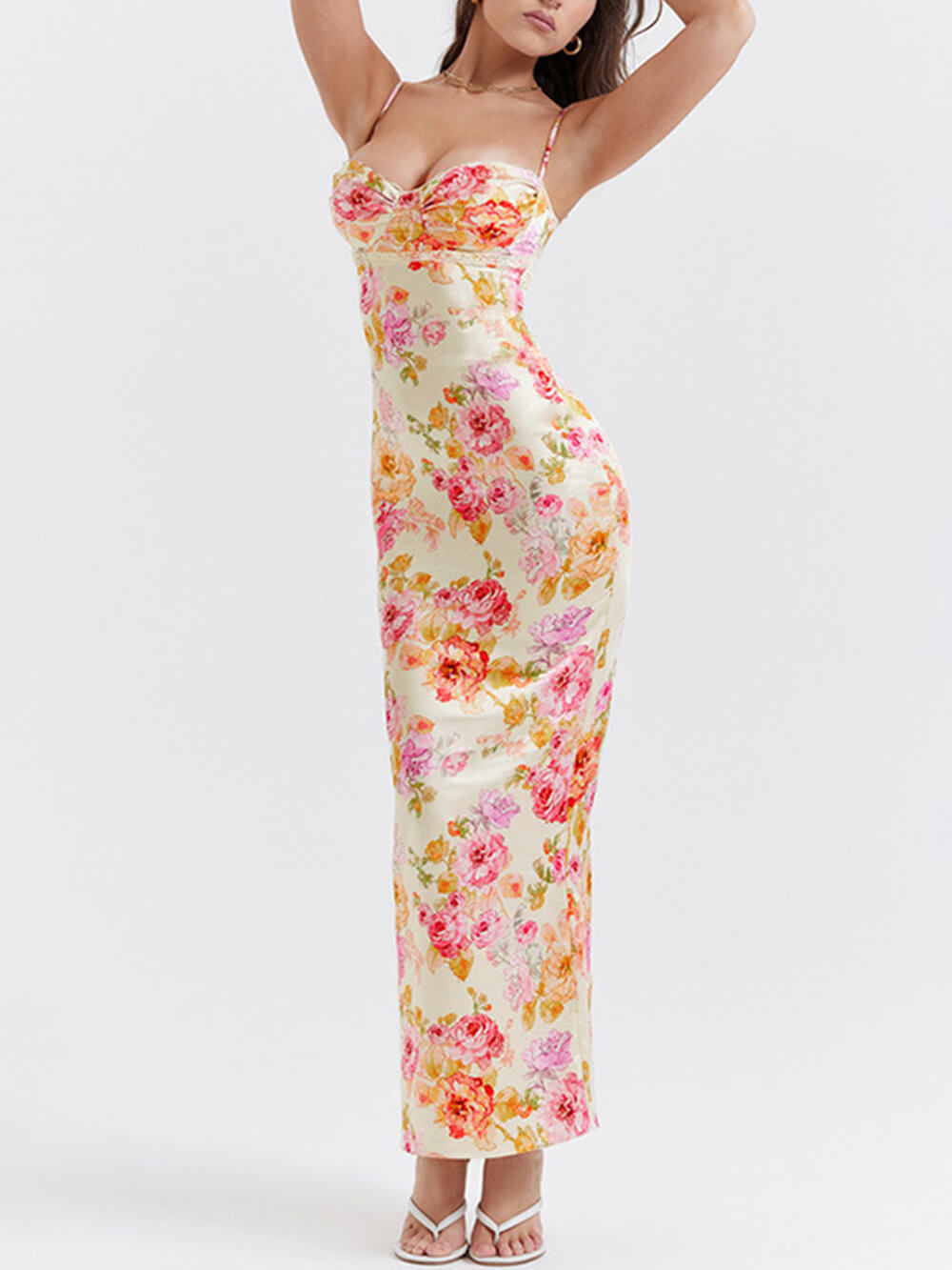 Beautiful Long Floral Dress