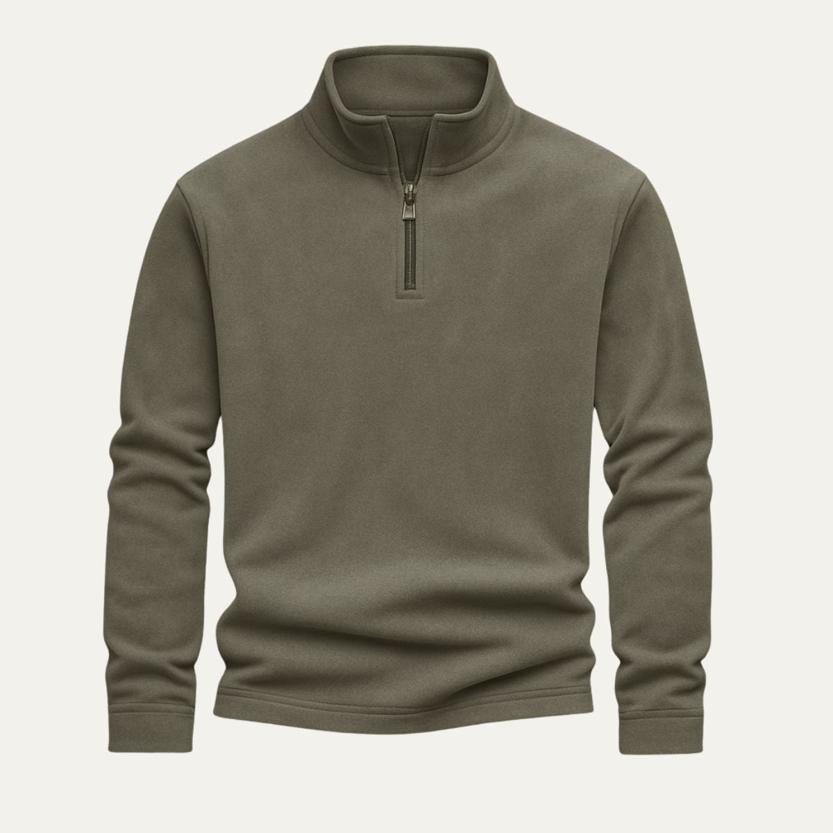 Men's Classic Fleece Quarter Zip Sweater