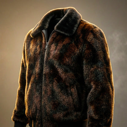 Luxury Genuine Fur Winter Coat