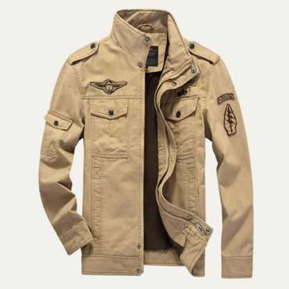 Men's Casual Military Cargo Jacket