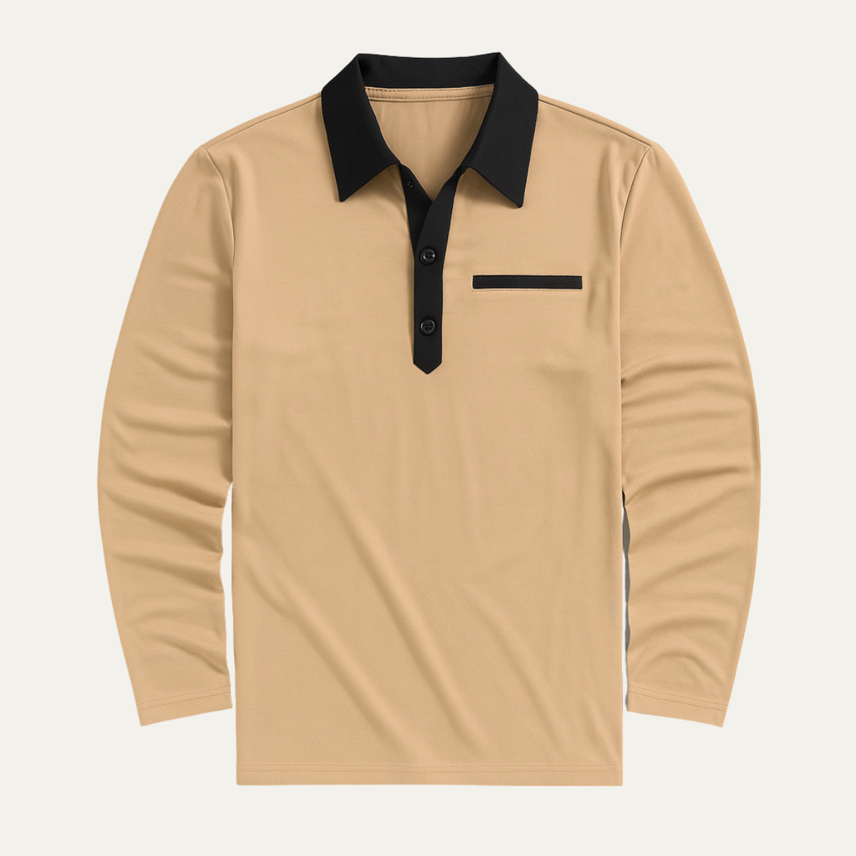 Men's Slim Fit Polo Sweater - VibreMode