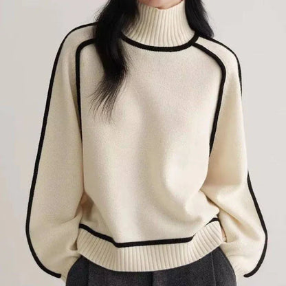 Luxury Soft Cashmere Turtleneck Sweater