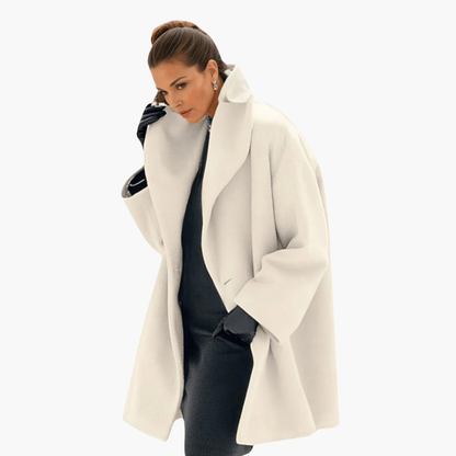 Women's Long Sleeve Wide Collar Jacket