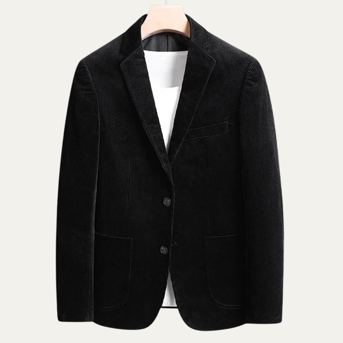 Men's Corduroy Blazer Jacket Thick Flannel