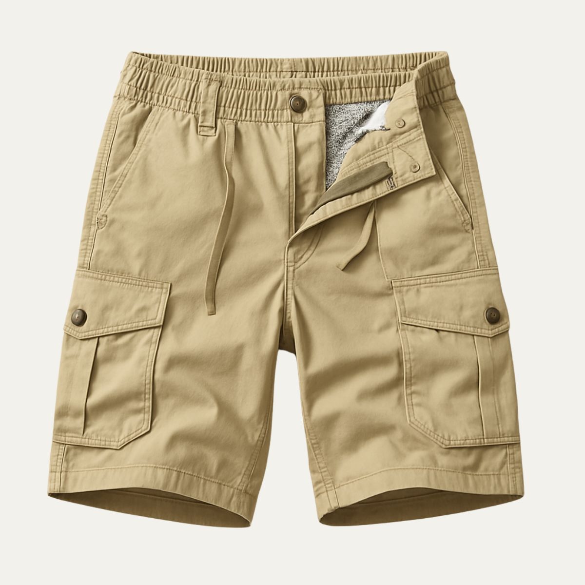 Men's Cotton Cargo Shorts Classic - VibreMode