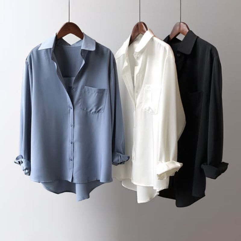 Women's Satin Office Shirt