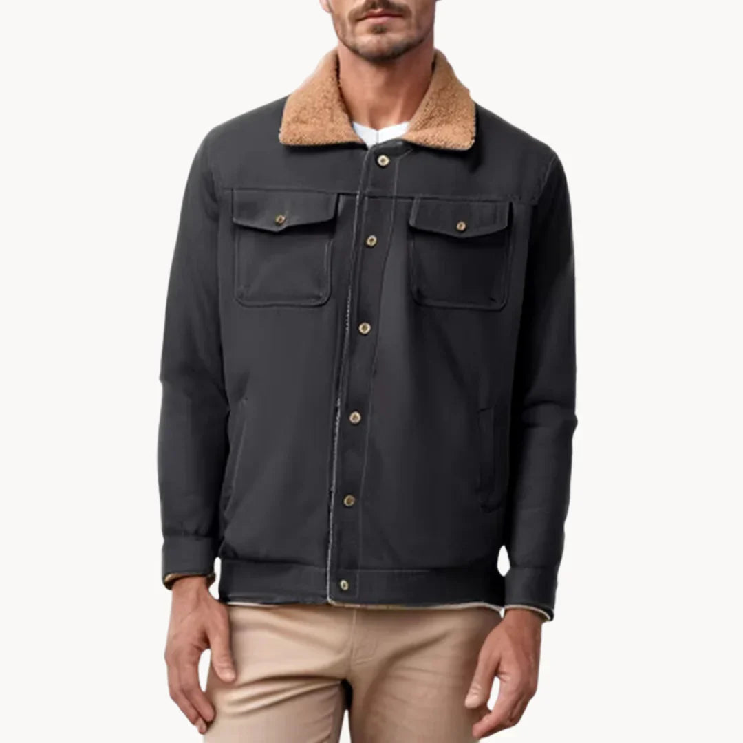Modern Wool Bomber Jacket