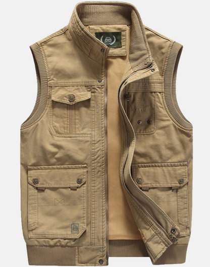 Men's Utility Vest Multi Pocket - VibreMode