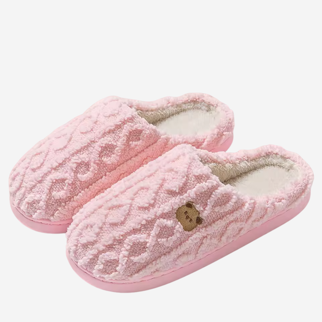 Women's Warm Plush Slippers - VibreMode