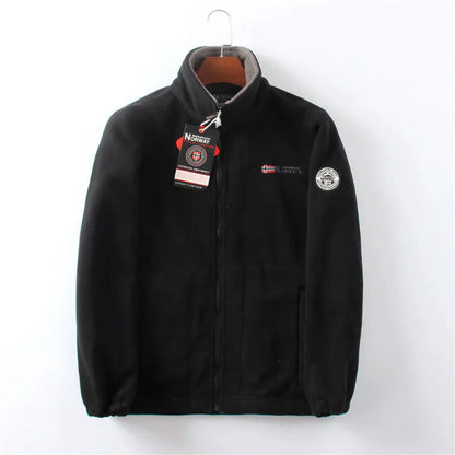 Men's Wind Resistant Fleece Jacket