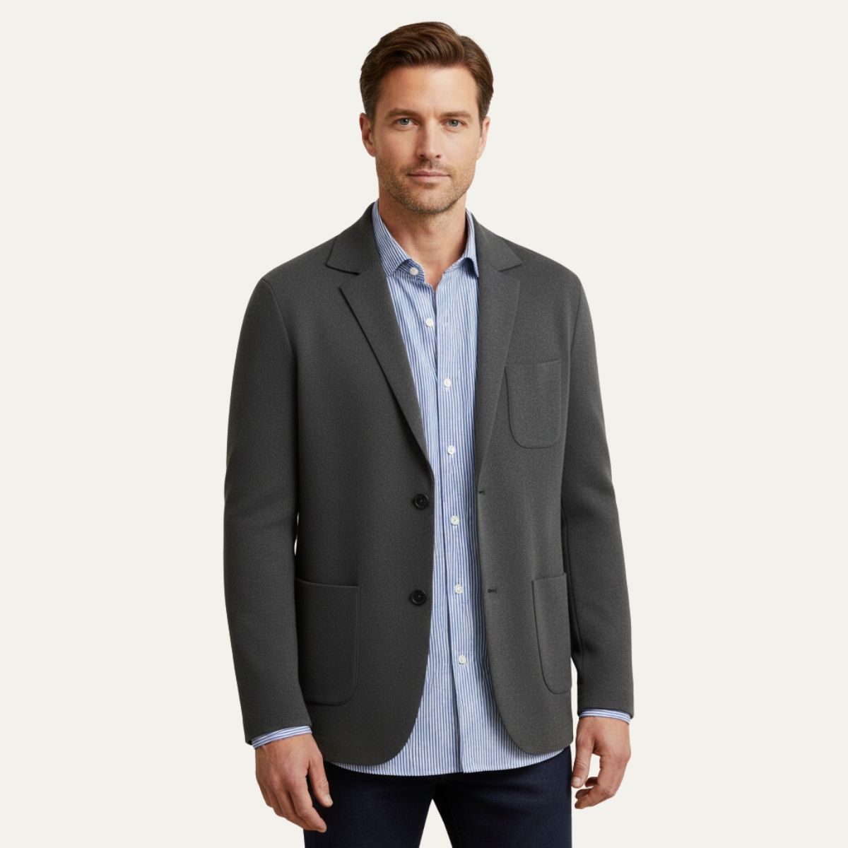 Men's Linen Blazer Formal Wedding Guest