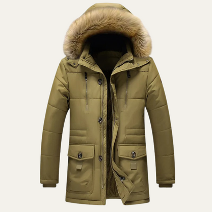 Men's Waterproof Down Parka Jacket