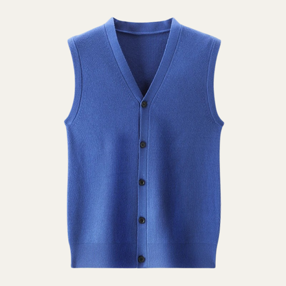 Men's Smart Knit Waistcoat - VibreMode