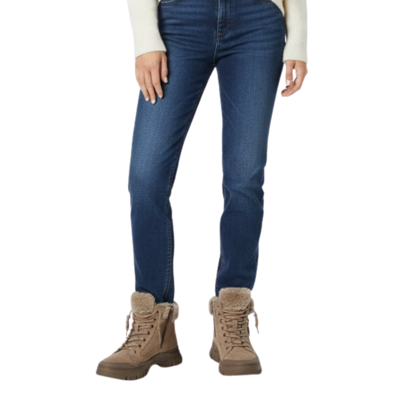 Warm Waterproof Leather Ankle Boots for Women