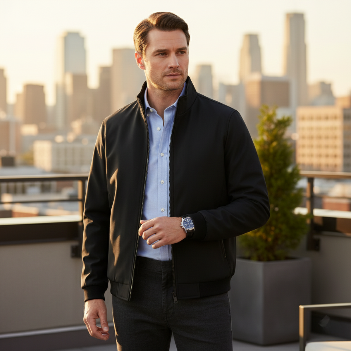 Men's Fleece Lined Jacket