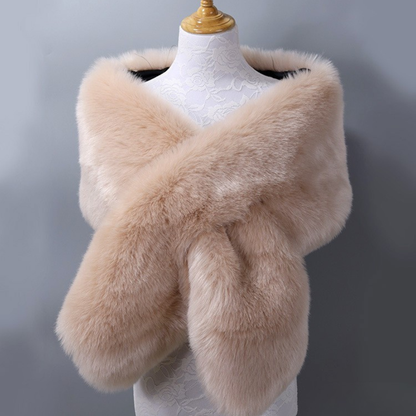 Isabella Women's Plush Shawl Wrap