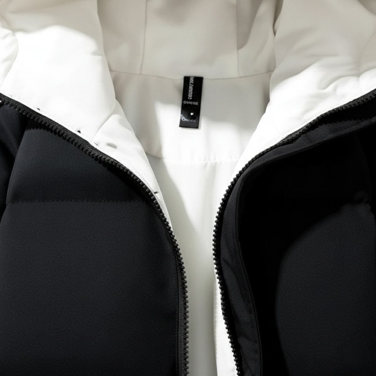 Men's Waterproof Puffer Jacket Hooded Winter Coat
