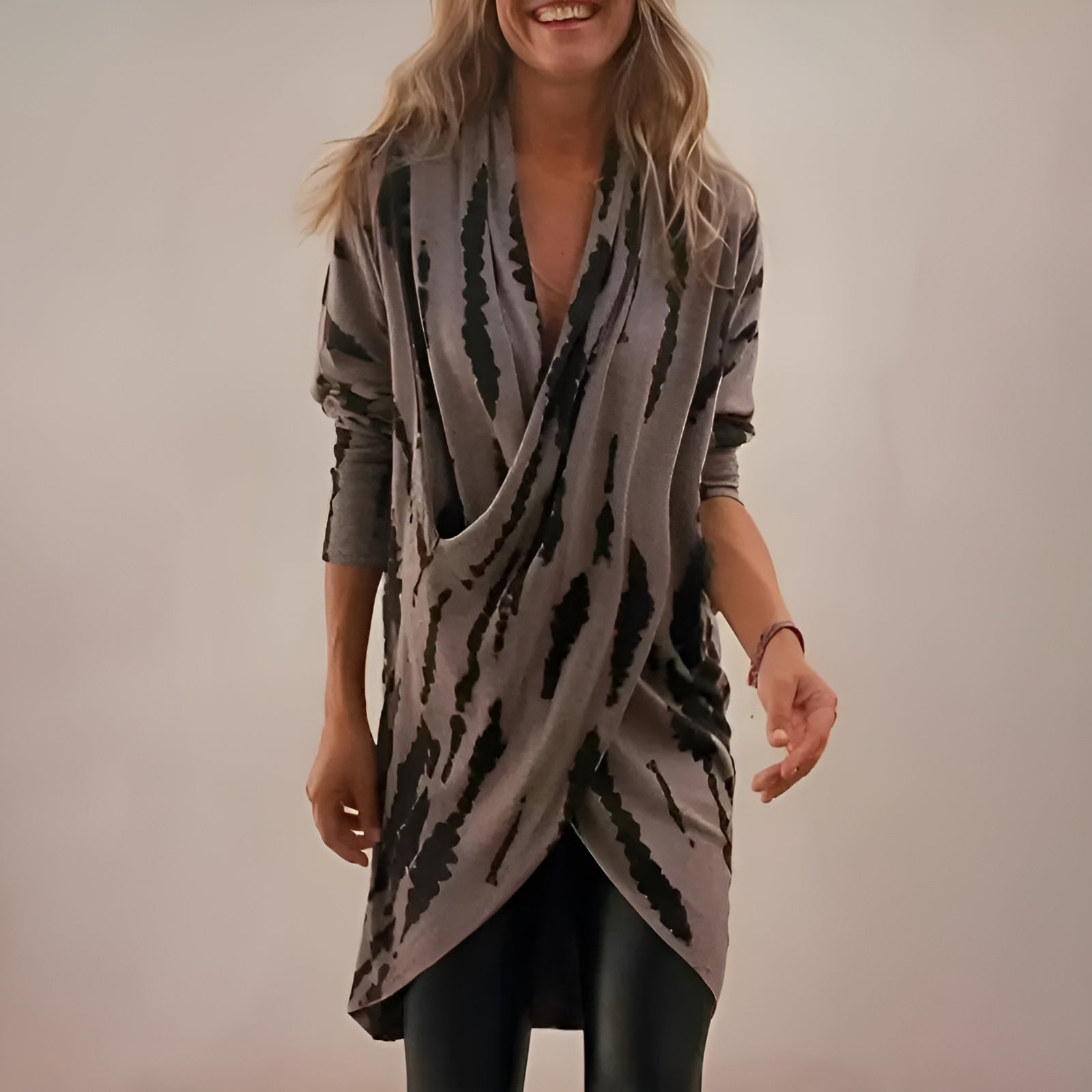 Women's V-Neck Tunic Comfortable - VibreMode