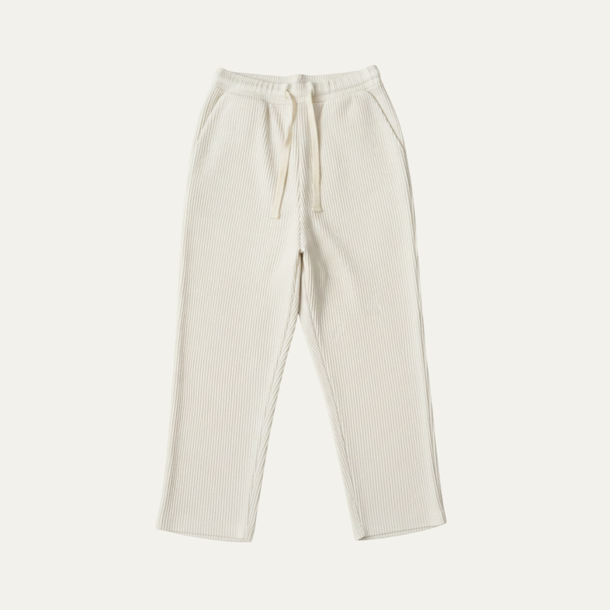 Men's Slim Fit Ribbed Pants Lightweight