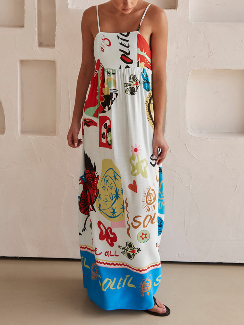 Long Sleeve Floor Length Dress