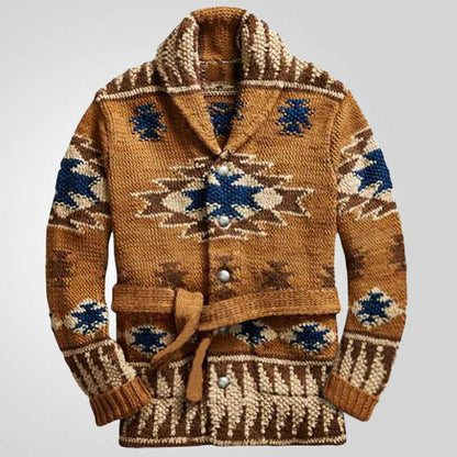 Cozy Cable Knit Wool Sweater - VibreMode