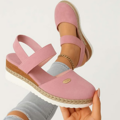 Relaxed Fit Womens Summer Espadrille Sandals