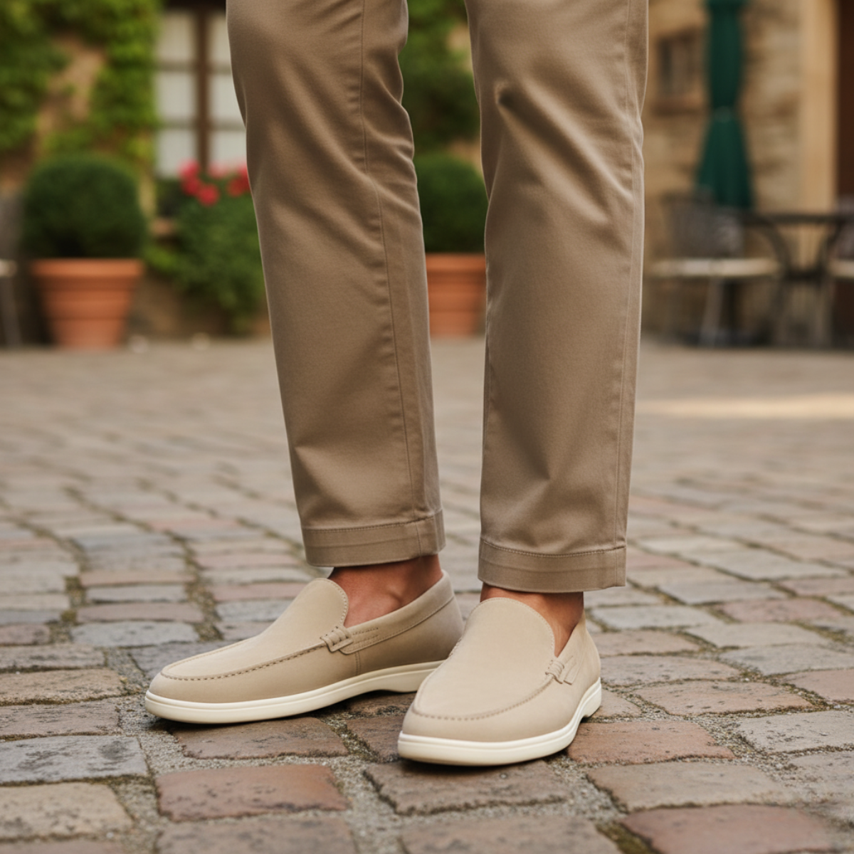 Men's Suede Loafers Ashbourne