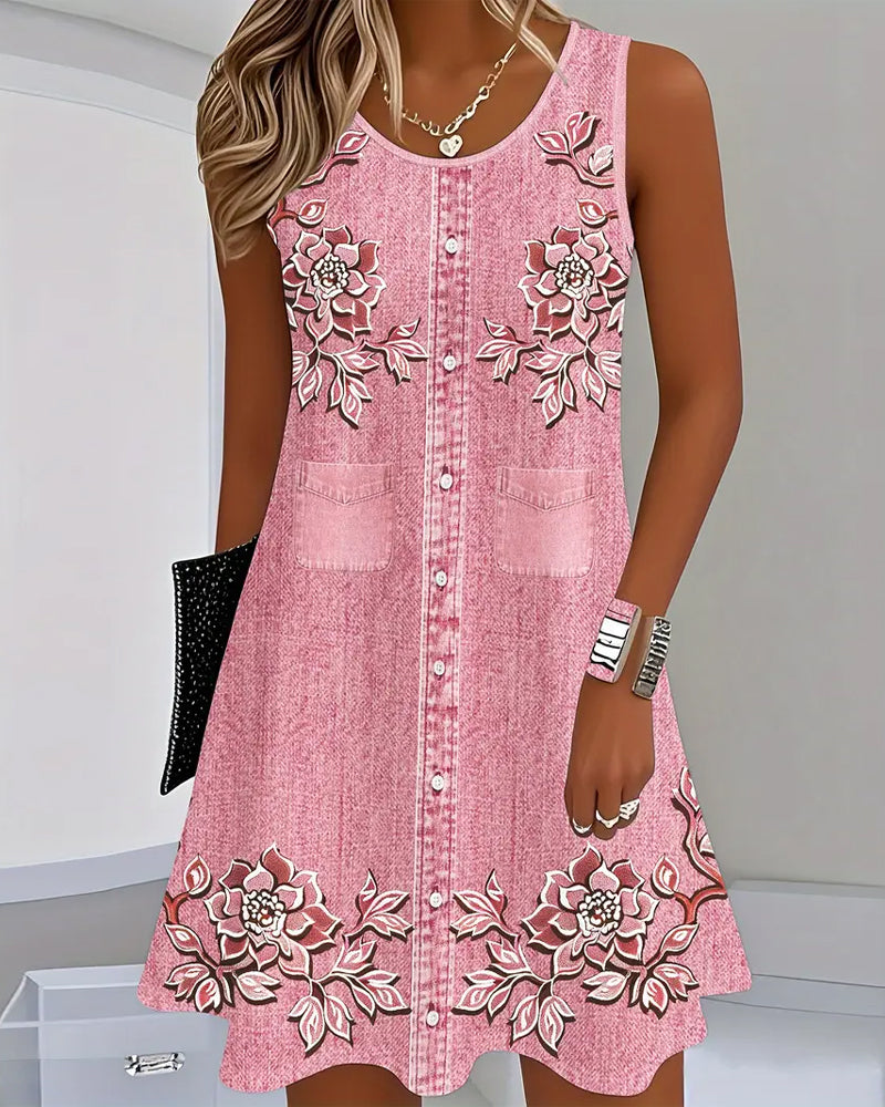 Women's Sleeveless Stylish Dress
