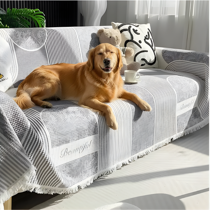 Waffle Texture Sofa Slipcover