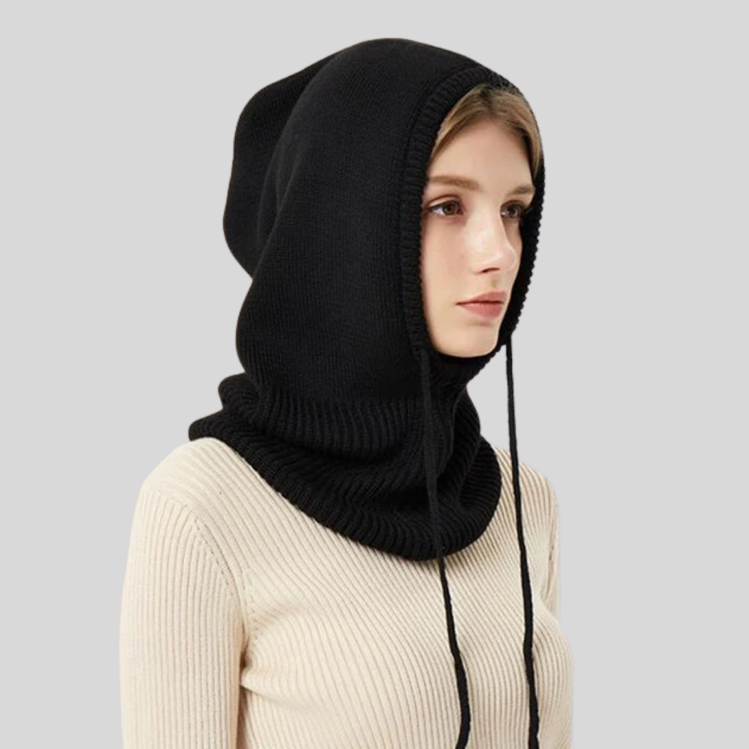 Winter Knitted Hooded Neck Warmer - VibreMode