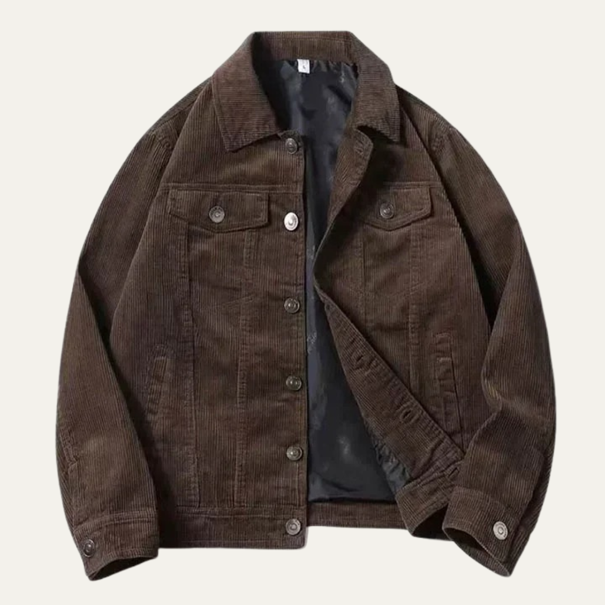 Men's Corduroy Button Up Jacket