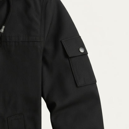 Men's Modern Parka Winter Jacket With Hood