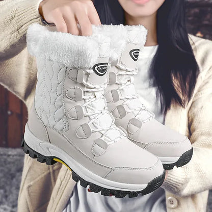 Women's Snow Boots Warm Winter Insulated - VibreMode