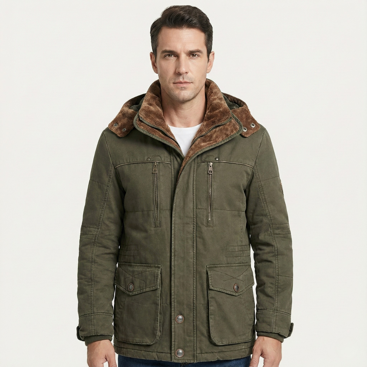 Women's Thermal Winter Jacket Deep Pockets