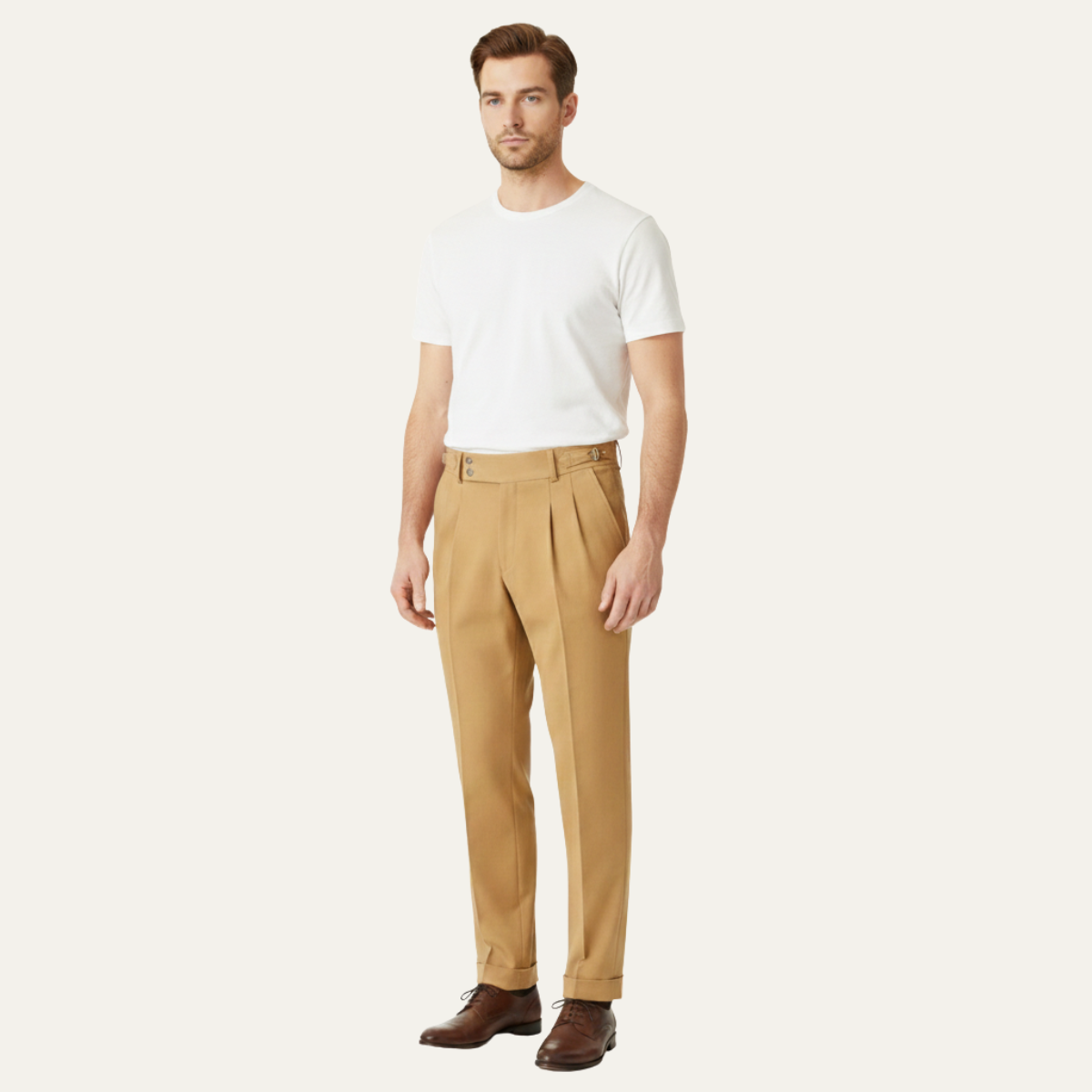 Men's Slim Fit Business Suit Pants Classic