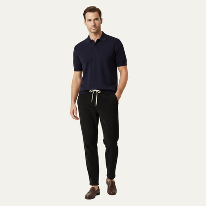 Men's Slim Fit Ribbed Pants Lightweight