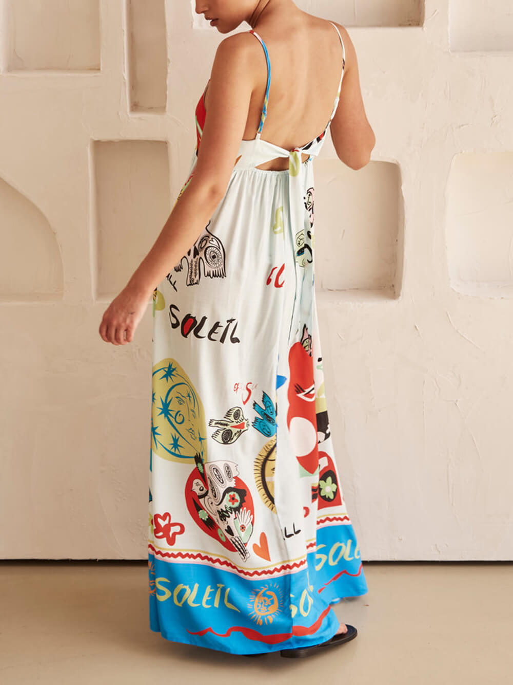 Long Sleeve Floor Length Dress