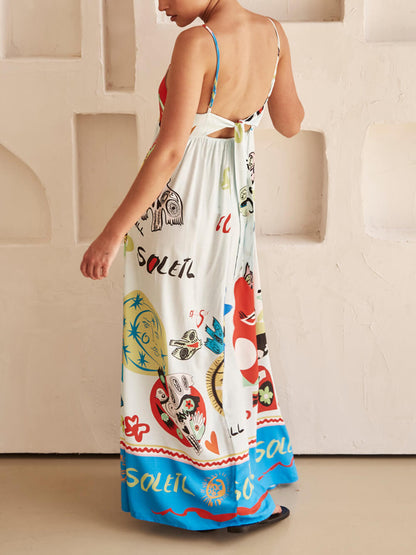 Long Sleeve Floor Length Dress