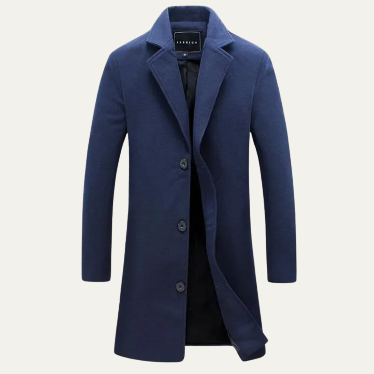Men's Wool Long Coat Smart Casual