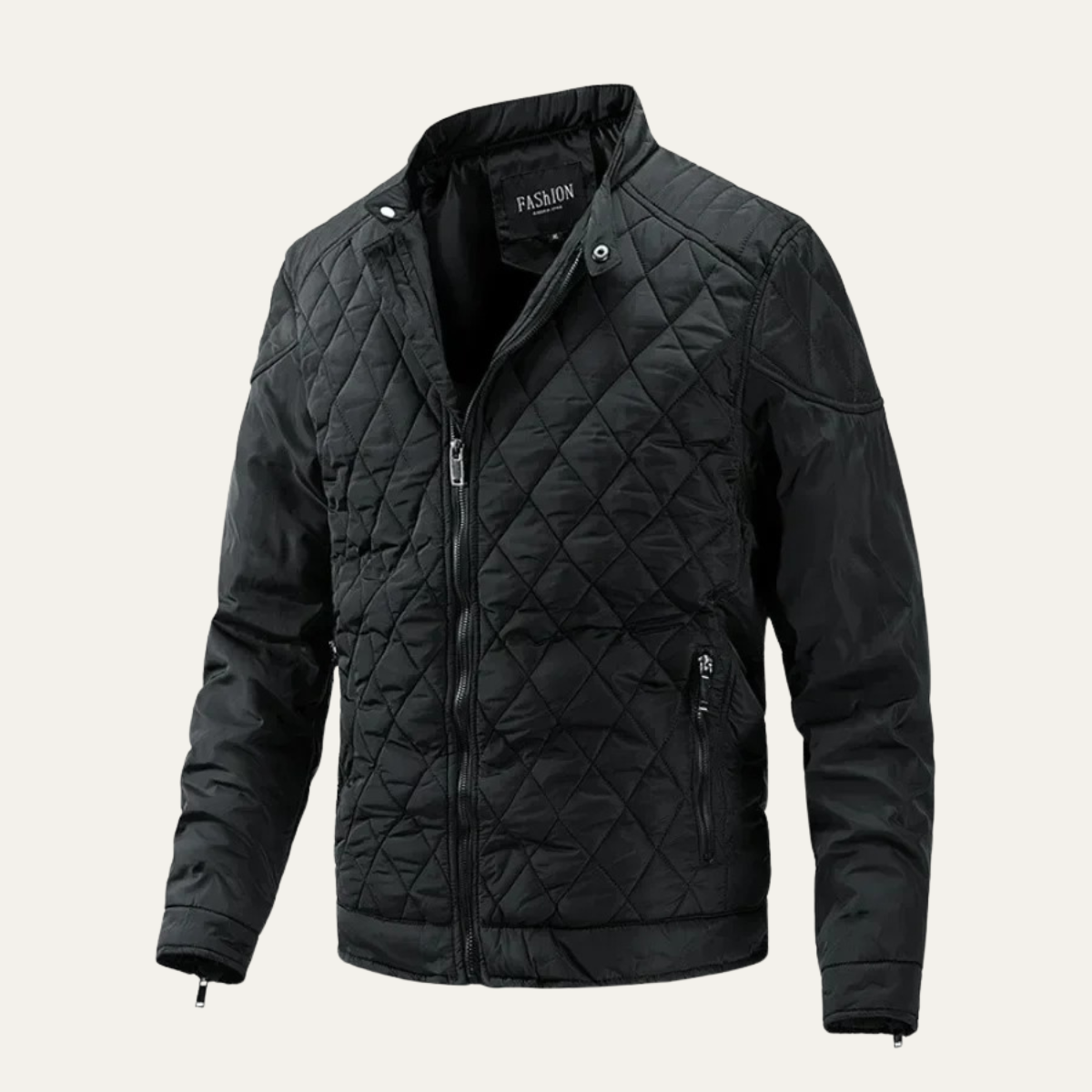 Men's Lightweight Quilted Padded Jacket - VibreMode