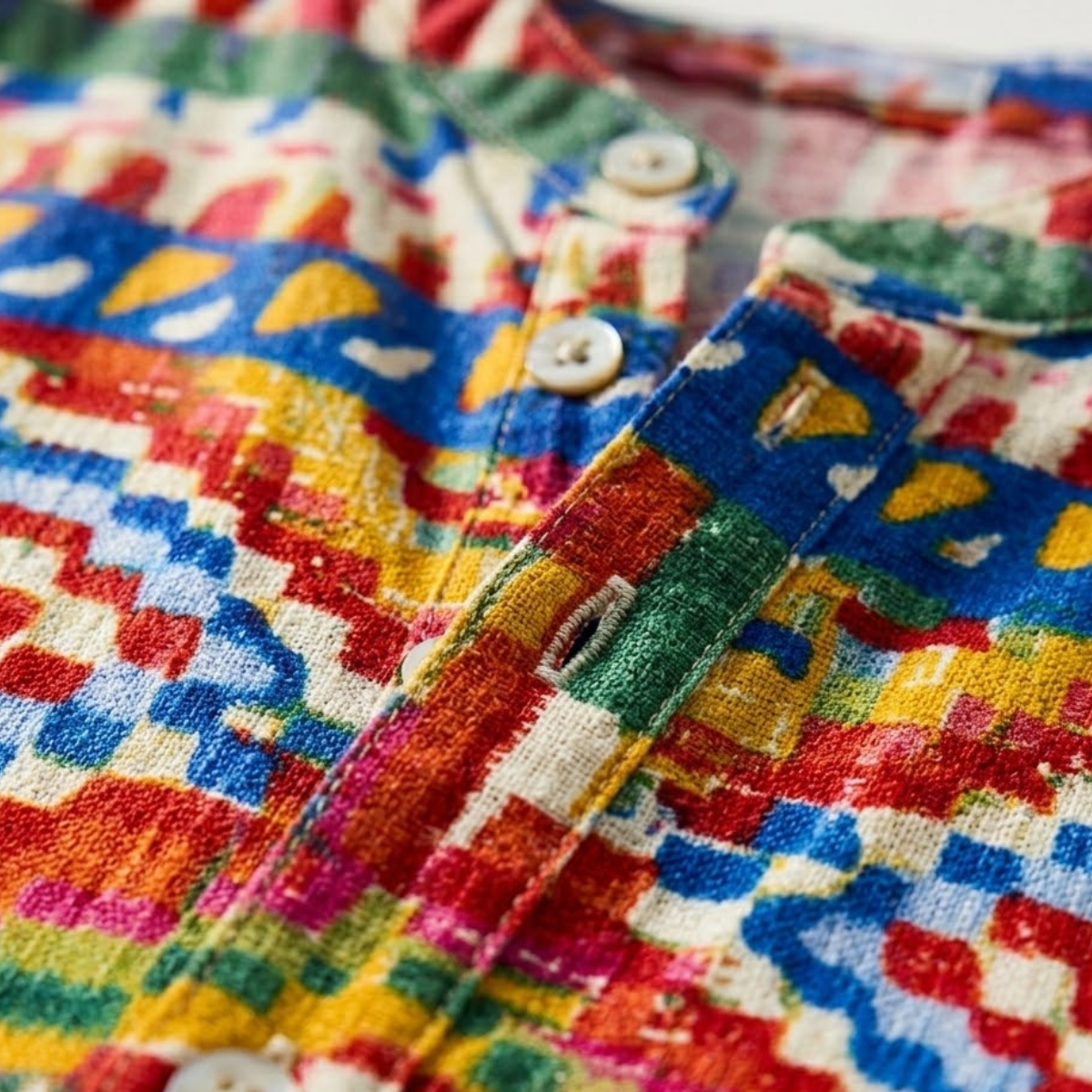 Men's Hawaiian Shirt Tropical Button Up Soft