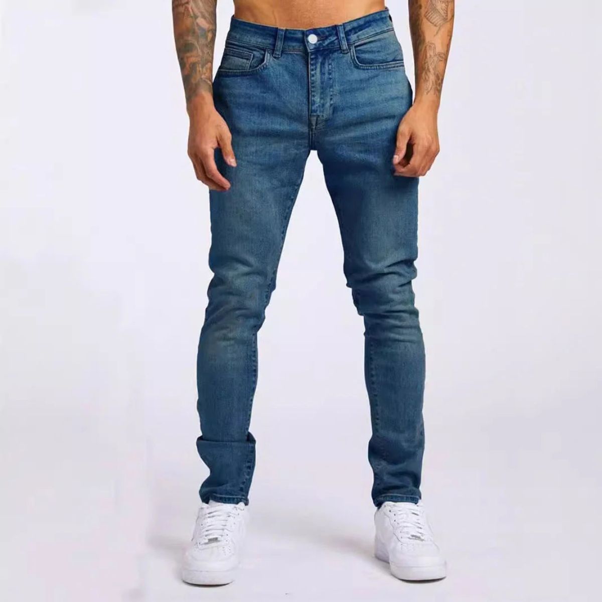 Men's Slim Fit Classic Denim Jeans