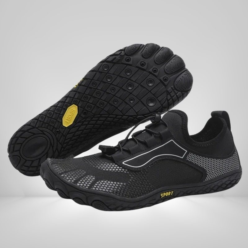 Comfortable Water Shoes with Breathable Mesh and Grip Sole
